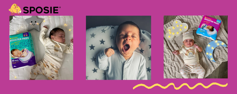 Dreamy Nights: Tips for Keeping Babies Comfortable and Dry with Sposie Diaper Booster Pads