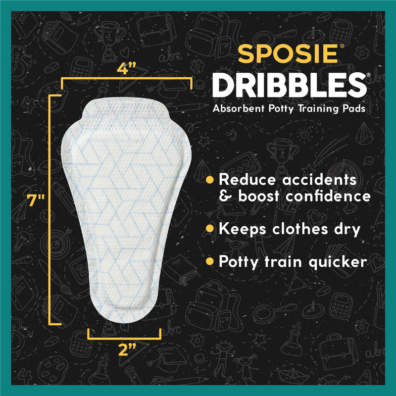 Sposie Dribbles Absorbent Potty Training Pads