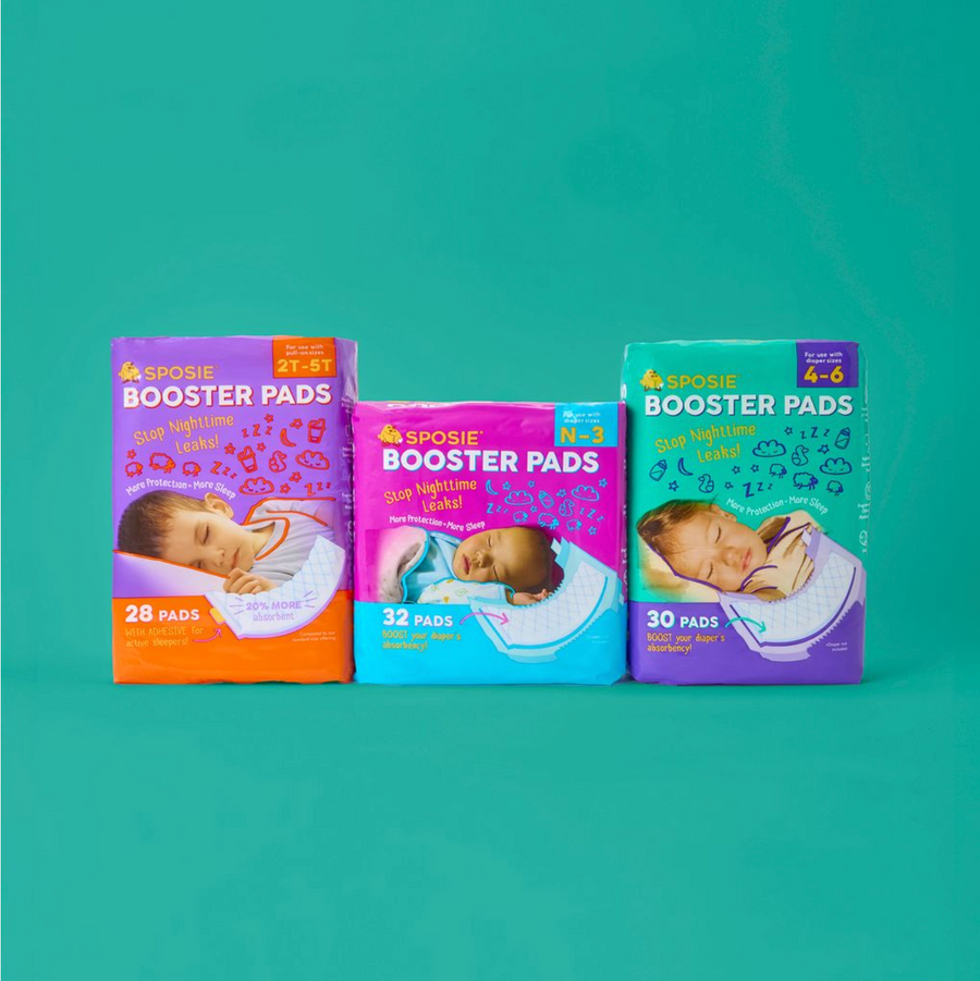 Sposie Booster Pads - Stop nighttime leaks!
